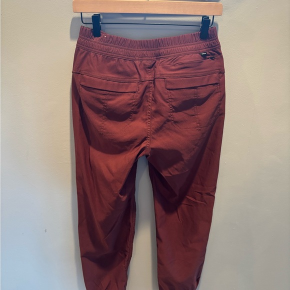 Prana Maroon Drawstring Waist Pants - Picture 6 of 7
